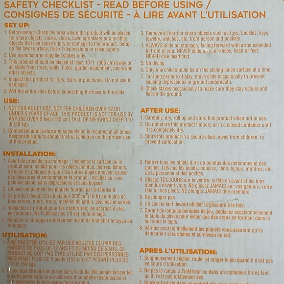 NEW Banzai Wild Ride Water Slide - Picture 3 of 5